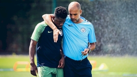 Man City Coach Guardiola Examines 18-Year-Old Nigerian Midfielder Ahead Of American Tour
